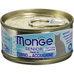 MONGE CAT SENIOR JELLY FIL TON/ACC 80GR