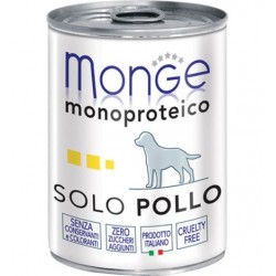 MONGE DOG SOLO POLLO 400GR