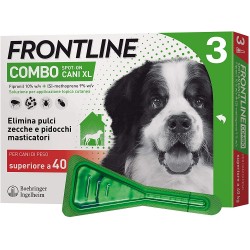 Frontline Combo Spot-On Cane Superiore 40 kg 3 Pipette