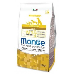 Monge All Breeds Adult Pollo, Riso e Patate 2,5 kg