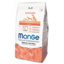 Monge All Breeds Adult Salmone e Riso 12 kg