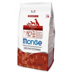 Monge All Breeds Adult Agnello, Riso e Patate 2,5 kg