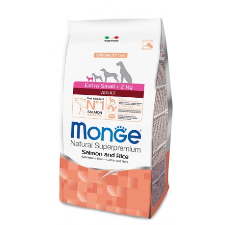 Monge Extra Small Adult Salmone e Riso 800 gr