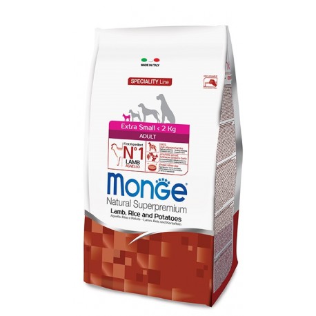 Monge Extra Small Adult Agnello, Riso e Patate 800 gr