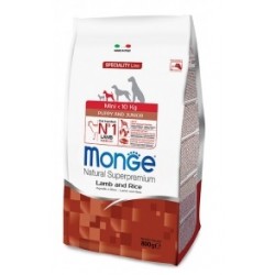 Monge Mini Puppy & Junior Agnello e Riso 800 gr