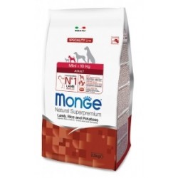 Monge Mini Adult Agnello, Riso e Patate 2,5 kg