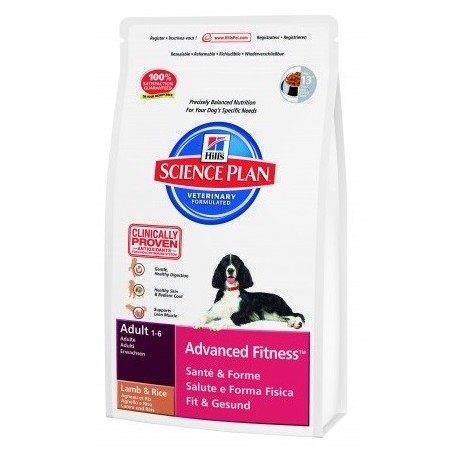 Hill's Science Plan Adult Advanced Fitness Lamb&Rice 12kg