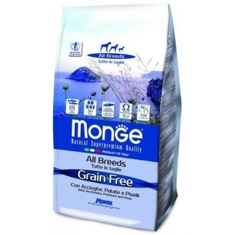 MONGE GRAIN FREE ACCI/PAT/PIS 12KG