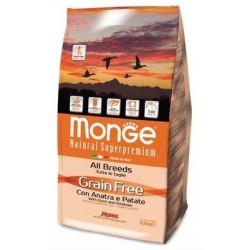 MONGE GRAIN FREE ANA/PAT 2,5KG