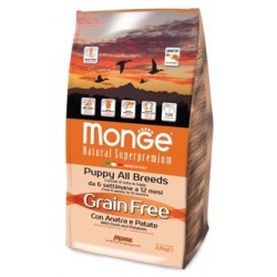 MONGE GRAIN FREE PUPPY ANA/PAT 2,5KG