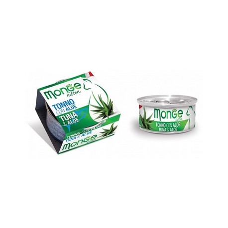 MONGE CAT FRUIT TONNO CON ALOE 80GR