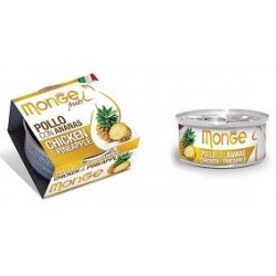 MONGE CAT FRUIT POLLO CON ANANAS 80GR