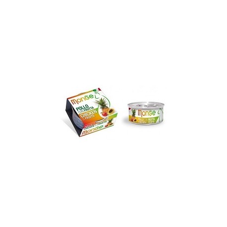 MONGE CAT FRUIT POLLO CON FRUTTA 80GR