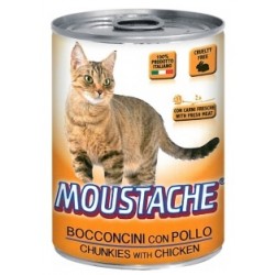 MOUSTACHE GATTO POLLO BOCC 415GR