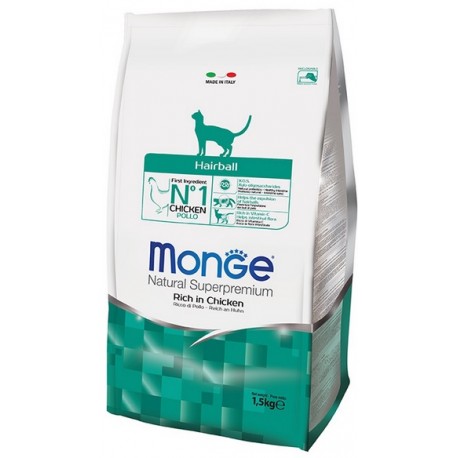 MONGE CAT HAIRBALL 1.5KG