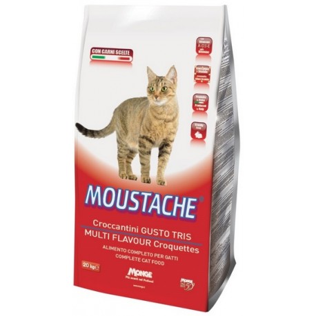 MOUSTACHE GATTO TRIS 20KG