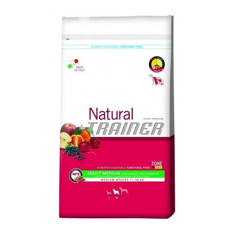 NATURAL ADULT MED MAN/RIS 3KG