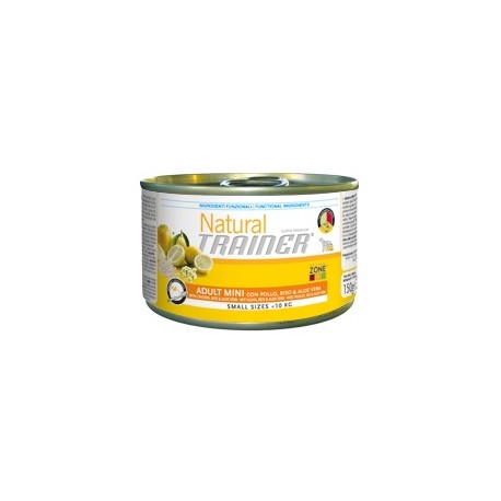 Natural Trainer Adult Mini Pollo/Riso/Aloe Vera 150 g