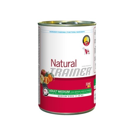 NATURAL ADULT MED MANZO BOC 400GR