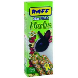 Raff Star-Stick Herbs Conigli Nani 2x112 gr