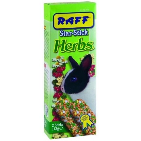 Raff Star-Stick Herbs Conigli Nani 2x112 gr