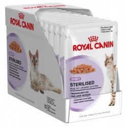 STERILISED FELINE GRAVY 12X85GR