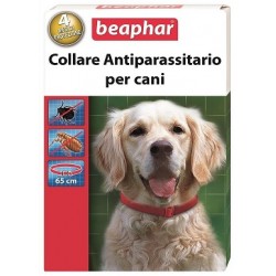 BEAPHAR COLLARE ANT CANE BLU/ROSSO