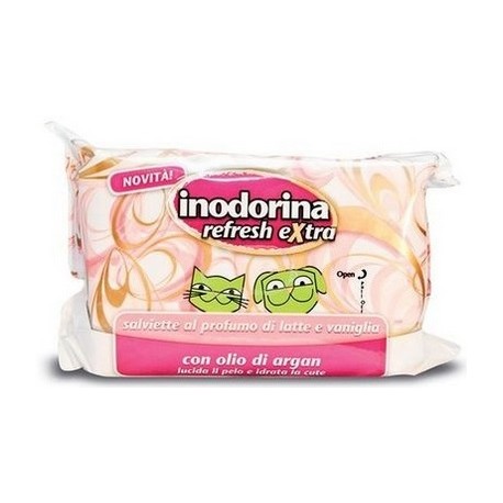 Inodorina Salviette Detergenti Latte e Vaniglia