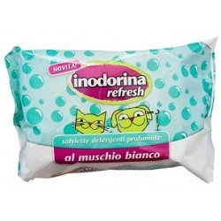 Inodorina Salviette Detergenti Muschio Bianco
