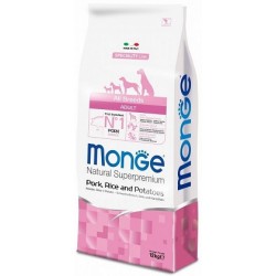 Monge All Breeds Adult Maiale, Riso e Patate 12 kg