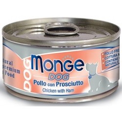 MONGE DOG NATUR POLLO/PROSC 95GR