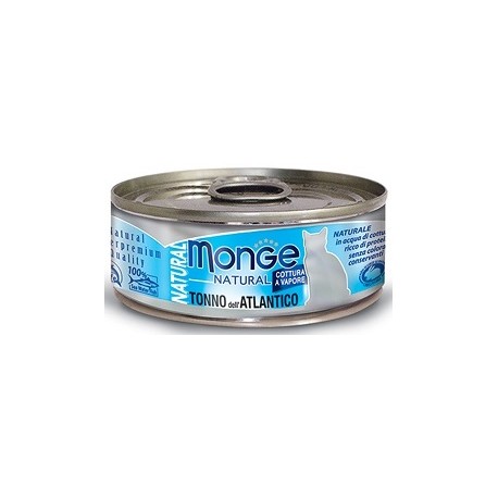 Monge Natural Gatto Tonno del Pacifico con Salmone 80 gr