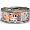 MONGE CAT NATUR TONNO SALMONE 80GR