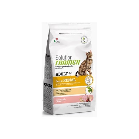 Solution Trainer Cat Adult SensiRenal con Maiale 1,5 kg