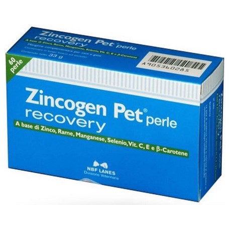 Nbf Lanes Zincogen Pet Perle Recovery 60 Perle