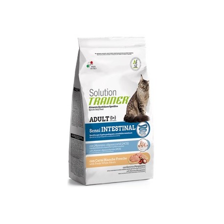 Solution Trainer Adult Cat SensiIntestinal con Carni Bianche Fresche 1,5 kg