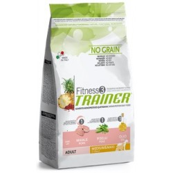 Fitness Trainer Adult Medium & Maxi Maiale, Piselli e Olio 12,5 kg