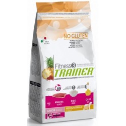 Fitness Trainer Junior Medium & Maxi Anatra, Riso e Olio 3 kg