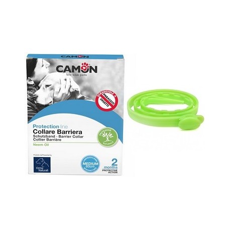 Camon Collare Barriera Olio di Neem Per Cane Taglia MedioPiccola 60cm