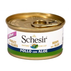 SCHESIR KITTEN POLLO ALOE 85GR