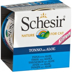 SCHESIR JELLY KITTEN TONNO ALOE 85GR