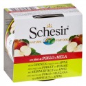 SCHESIR DOG FIL POLLO E MELA 150GR