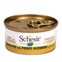 SCHESIR TONNO PESCE AZZURRO 70GR BRODO DI PESCE