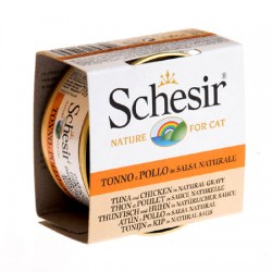 SCHESIR BR TONNO POLLO 70GR