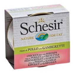 SCHESIR BR POLLO GAMBERETTI 70GR