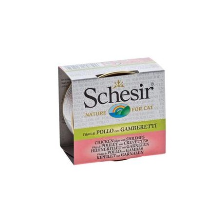 SCHESIR BR POLLO GAMBERETTI 70GR