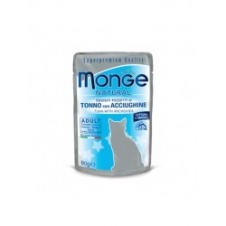 MONGE CAT TONNO ALICI 80GR BUSTINA