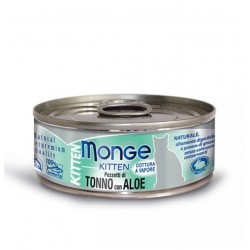 MONGE CAT JELLY KITTEN PEZZI TONNO/ALOE 80GR