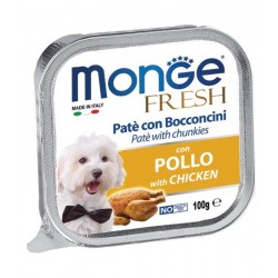 MONGE DOG FRESH POLLO 100GR
