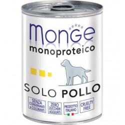 MONGE DOG SOLO POLLO 400GR